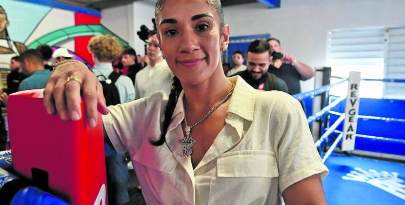 Amanda Serrano lista para su pelea en Puerto Rico