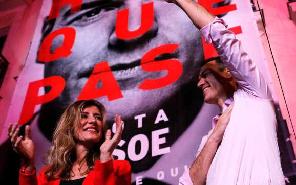 Periodistas apoyan al presidente español y su esposa y critican a prensa de derecha