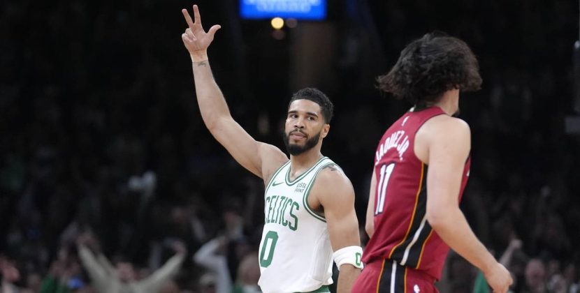Celtics obtienen victoria sobre Heat en el primer juego de la serie