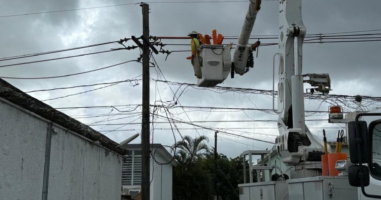 Reportan más de 45 mil clientes de LUMA Energy sin electricidad