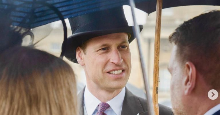 El tierno gesto del príncipe William con su suegra que enterneció al público