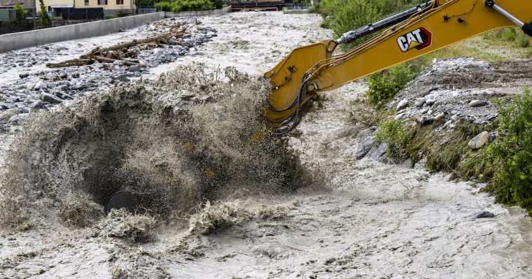 Inundaciones en Suiza dejan una persona muerta y dos desaparecidas