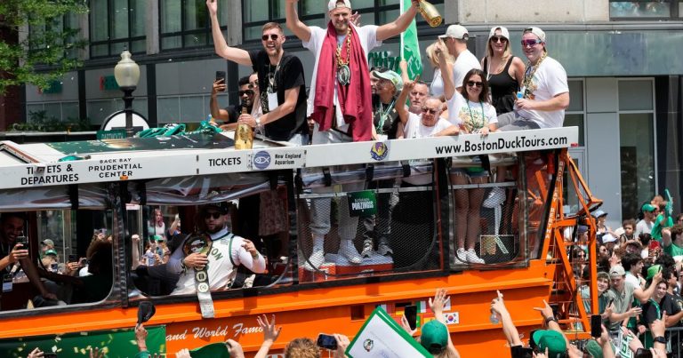 Boston vuelve a celebrar, ahora fue el turno de los Celtics tras ganar su 18mo campeonato de la NBA