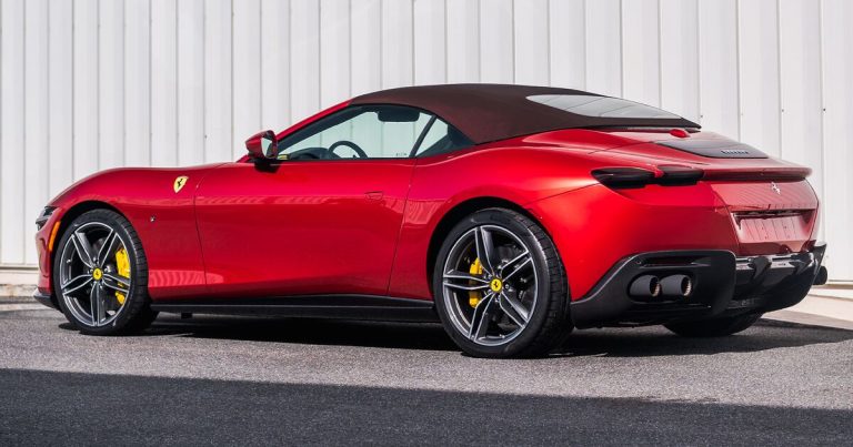 Llega a Puerto Rico el Ferrari Roma Spider