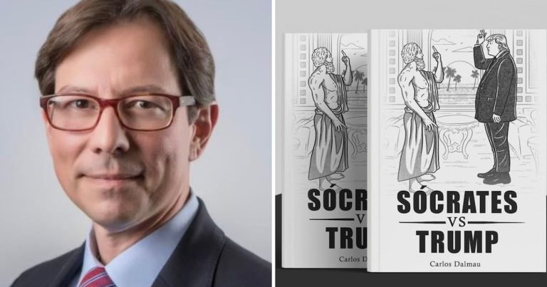 El licenciado Carlos Dalmau lanza nuevo libro ‘‘Sócrates vs Trump’’