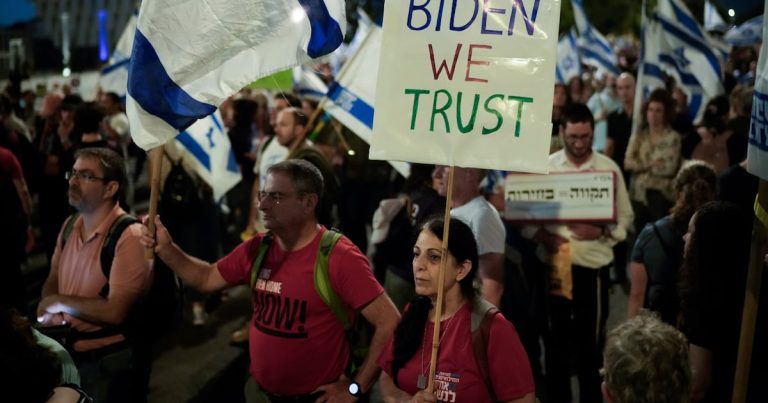 Netanyahu reclama que Estados Unidos retiene armas para Israel