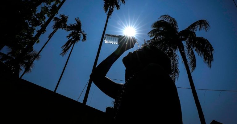 Combinación de calor y lluvia para este sábado