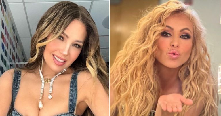 La vez que Thalía y Paulina Rubio se pelearon físicamente: sucedió en medio de un concierto