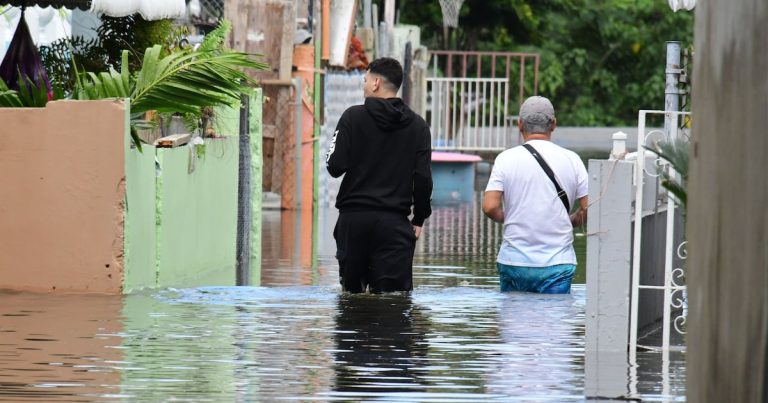 Bajo advertencia de inundaciones urbanas Añasco y Mayagüez por fuertes aguaceros