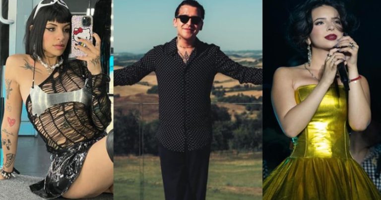 Critican a Ángela Aguilar por usar un vestido que Cazzu había usado en el pasado