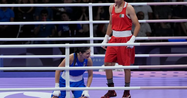 Boxeadora italiana Angela Carini se disculpa con Imane Khelife por polémica en París 2024