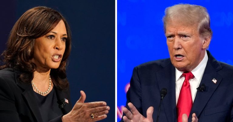 Trump habría utilizado un insulto para describir a Harris en conversaciones privadas