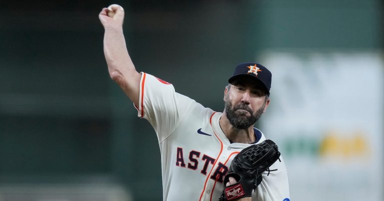 Verlander saldrá de lista de lesionados el miércoles cuando Astros enfrenten a Red Sox