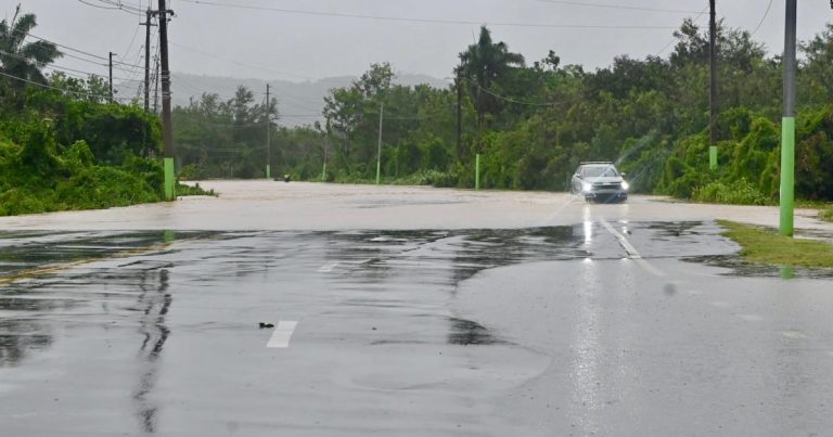 Ernesto deja hasta 12 pulgadas de lluvia tras su paso por Puerto Rico