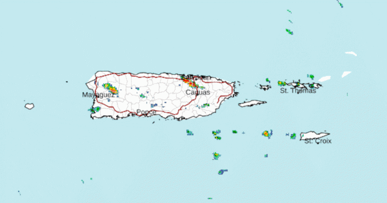 Advertencia de inundaciones para Bayamón, Guaynabo, San Juan y Toa Baja