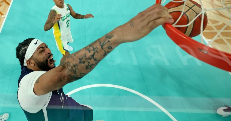 Lista la semifinal del baloncesto olímpico de París 2024