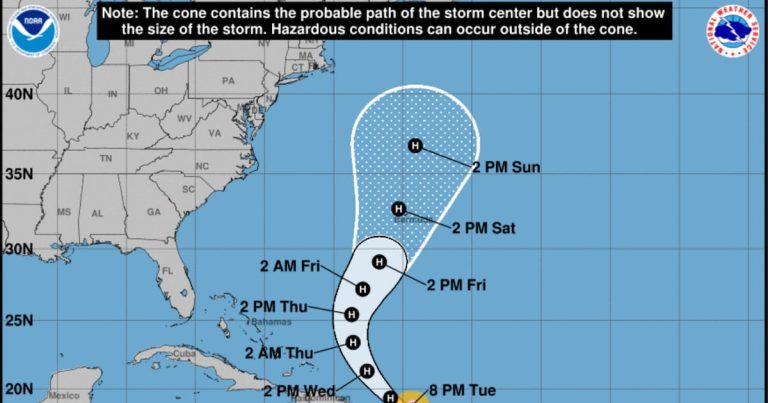 Boletín 8:00am: Tormenta Ernesto continúa alejándose pero deja fuertes lluvias en Puerto Rico