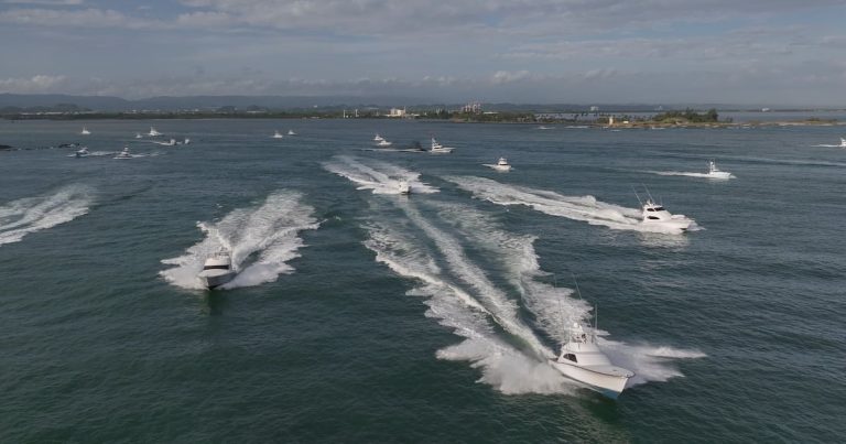 Acción náutica con 16 soltadas en el primer día del Torneo Internacional de Pesca de Aguja Azul