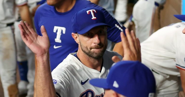 Scherzer, de Rangers, dice que aún puede lanzar al más alto nivel pese a su más reciente lesión