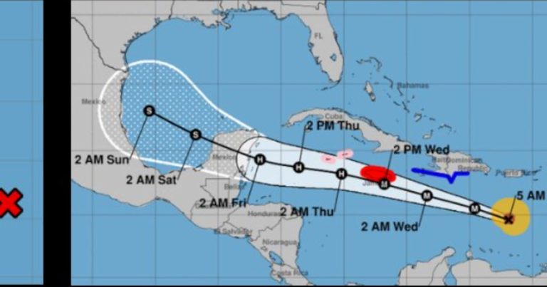 ¿Cuál es la diferencia entre un área de probabilidad de formación y un cono de incertidumbre?