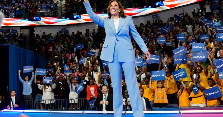 Kamala Harris asegura el puesto como candidata presidencial del Partido Demócrata