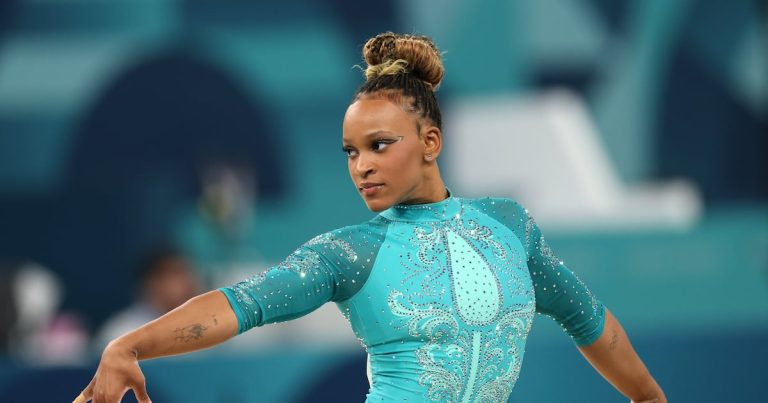 De la pobreza a derrotar a Simone Biles en París 2024: La historia de Rebeca Andrade