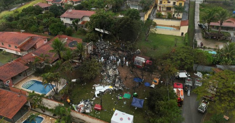 Ocho médicos murieron en el accidente aéreo en Sao Paulo