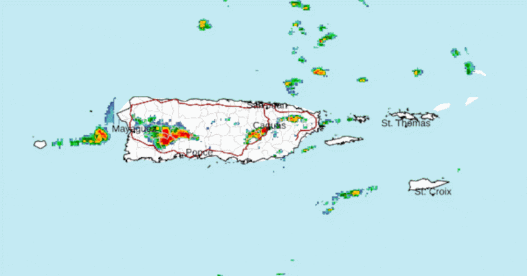 Emiten advertencia de inundaciones para municipios del interior y oeste
