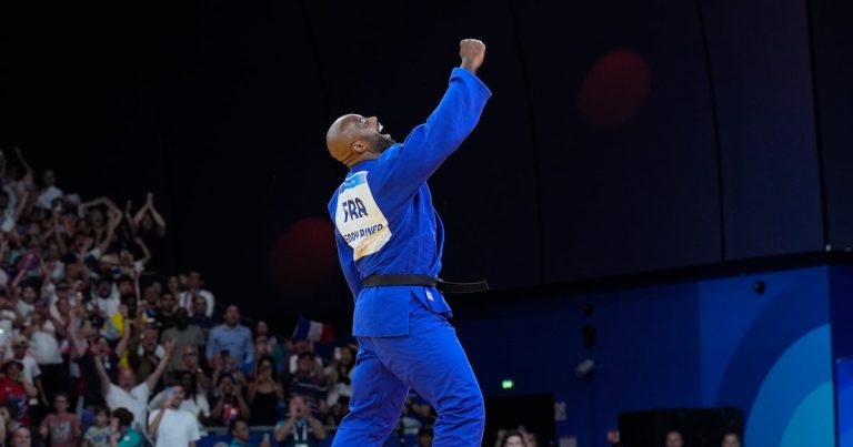 Teddy Riner gana su tercer oro olímpico individual en París 2024