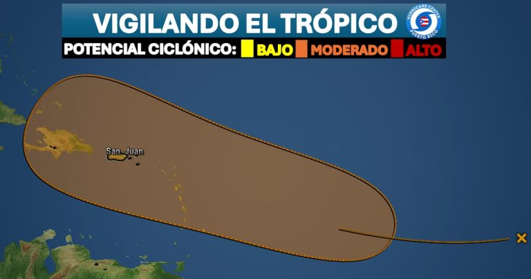 Onda tropical aumenta a 70 por ciento de desarrollo