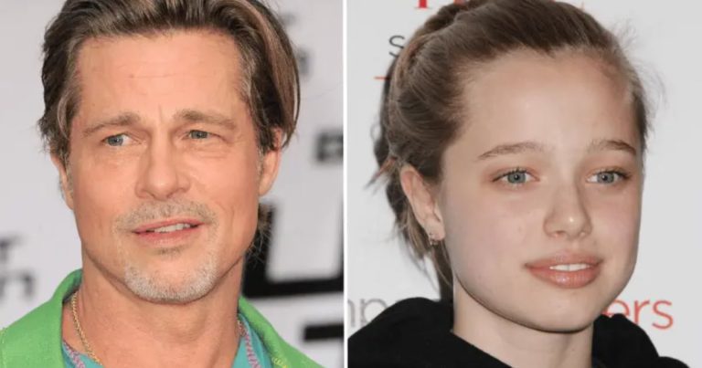 Brad Pitt viaja a Italia para visitar a George Clooney mientras que Shiloh borra su apellido oficialmente