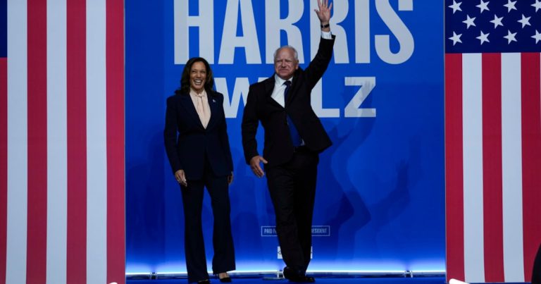 Definida la contienda: Harris selecciona al gobernador de Minnesota como compañero de fórmula