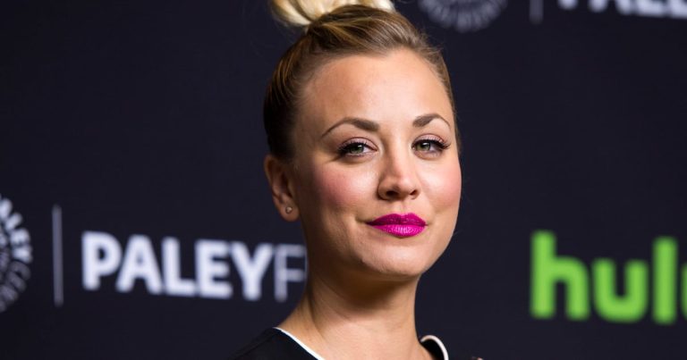 Kaley Cuoco anuncia su compromiso con el actor Tom Pelphrey