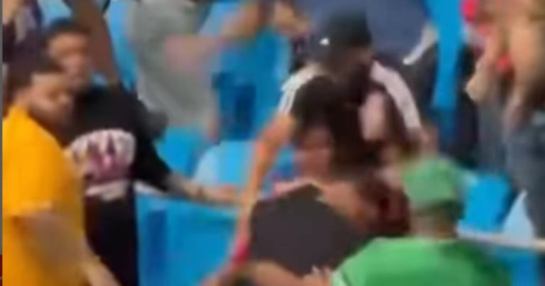 VIDEO: Se forma trifulca en juego de los Gigantes de Carolina ante los Osos de Manatí
