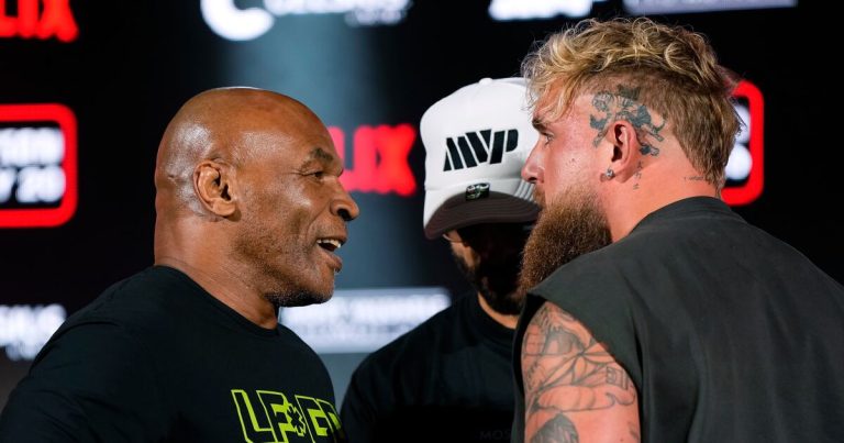 Mike Tyson se encuentra bien y está listo para reagendar su pelea frente a Jake Paul