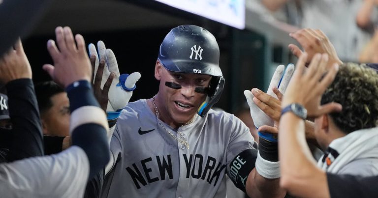 Judge conecta su 44to jonrón y Yankees blanquean 3-0 a Tigres