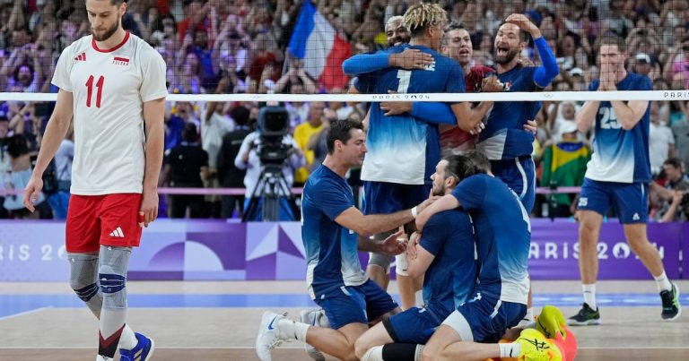 Francia defiende su oro olímpico en voleibol masculino ante Polonia