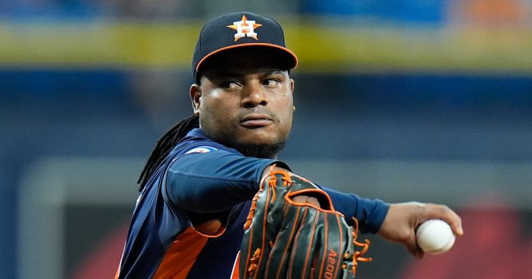Valdez lanza cinco sólidas entradas después de un sin hits frustrado en triunfo de Astros sobre Rays