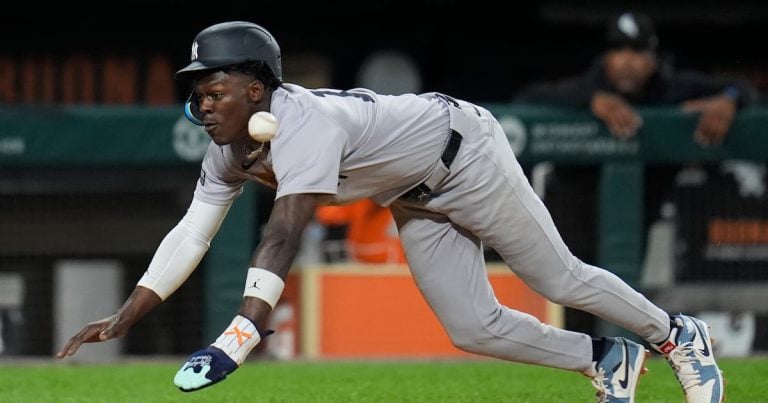 Chisholm Jr. ingresaría a la lista de lesionados de Yankees por dolencia de codo