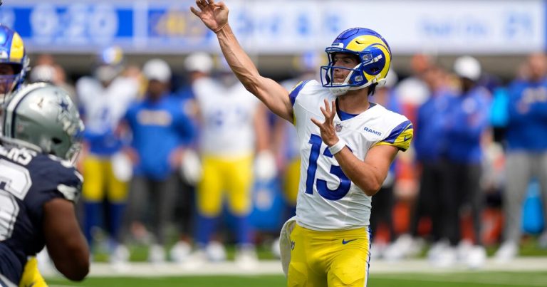 Rams vencen 13-12 a Cowboys