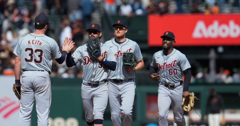 Tigres obtienen victoria de 5-4 sobre los Gigantes para evitar barrida