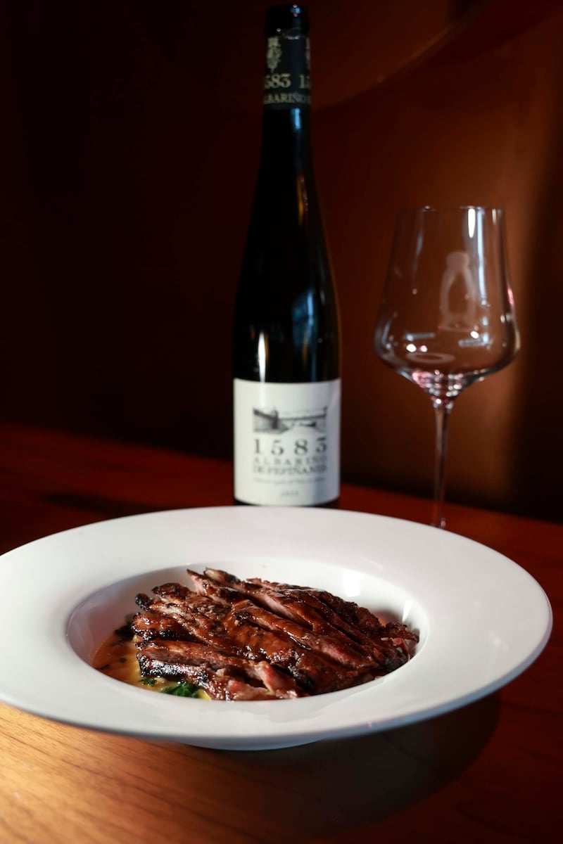 Almuerzo con la prensa.