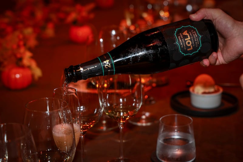 Almuerzo con la prensa.