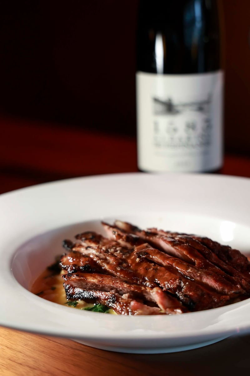 Almuerzo con la prensa.