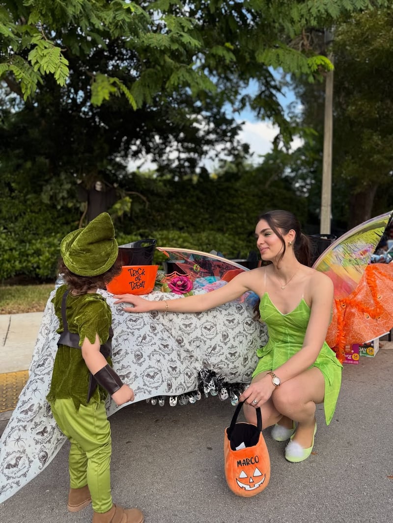 Nadia Ferreira presumió su celebración de Halloween junto a su hijo Marquitos