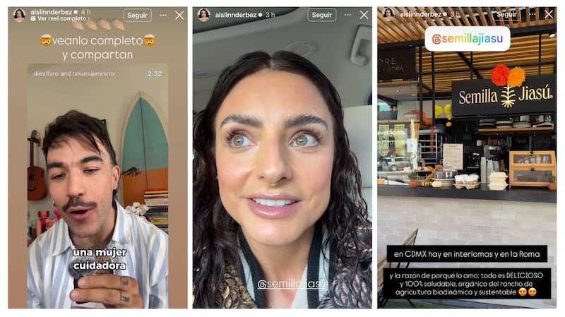 Esto hizo Aislinn Derbez mientras Mauricio Ochmann anunciaba su separación con Lorena González