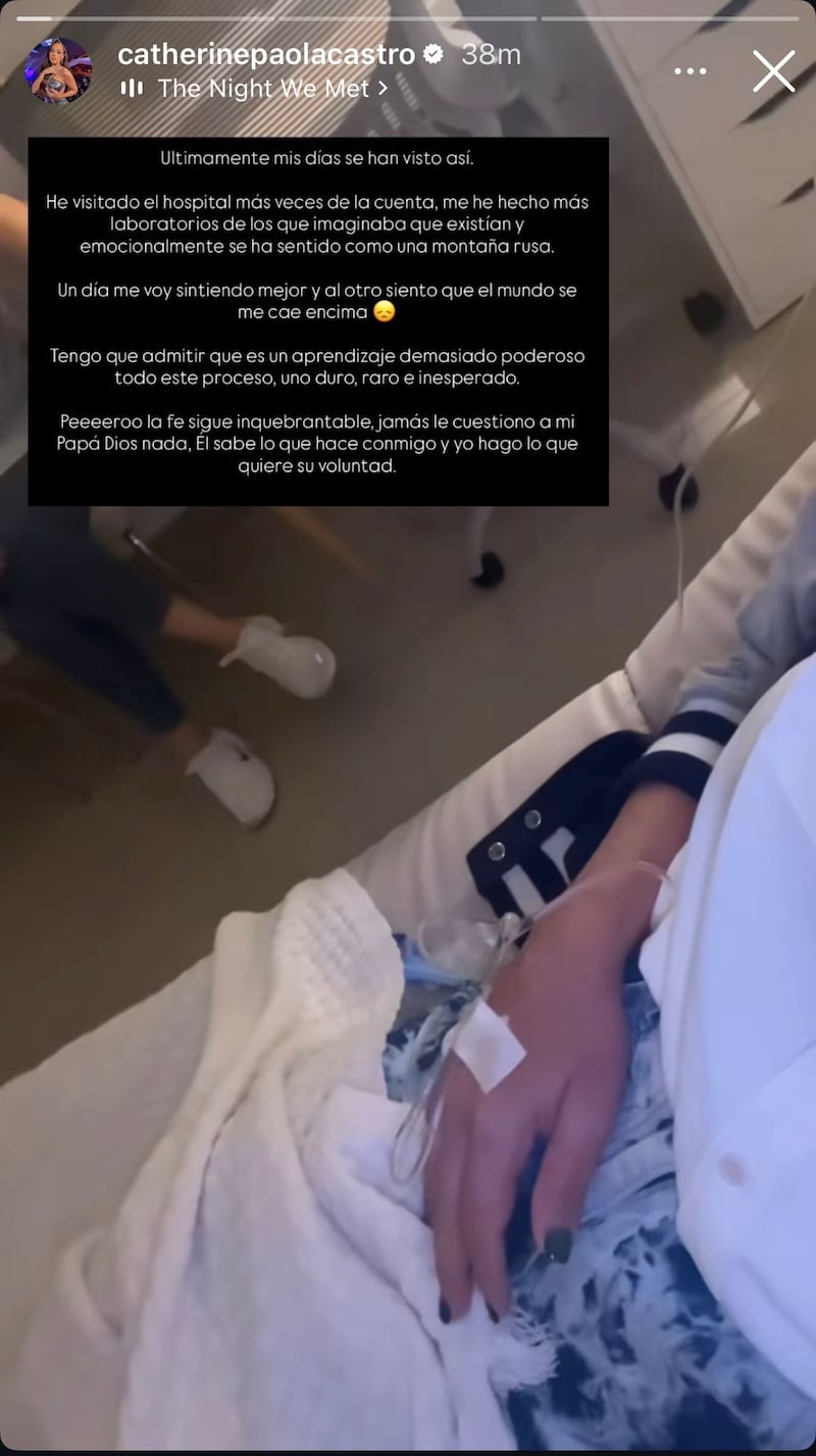 La animadora compartió la imagen en sus redes sociales.