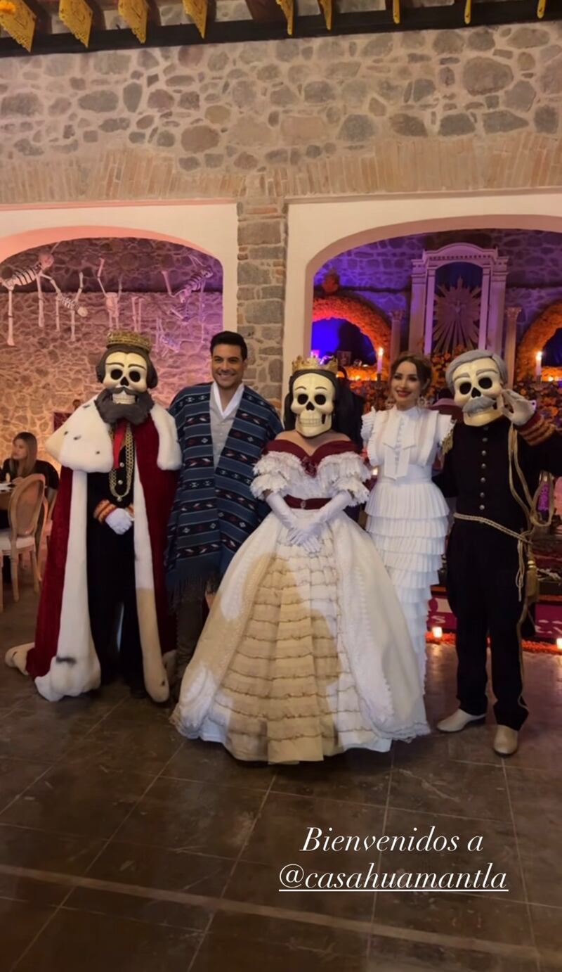 Cynthia Rodríguez y Carlos Rivera