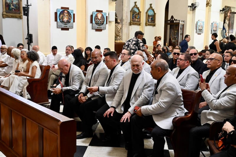 Misa en honor a Rafael Ithier, director y fundador de El Gran Combo.