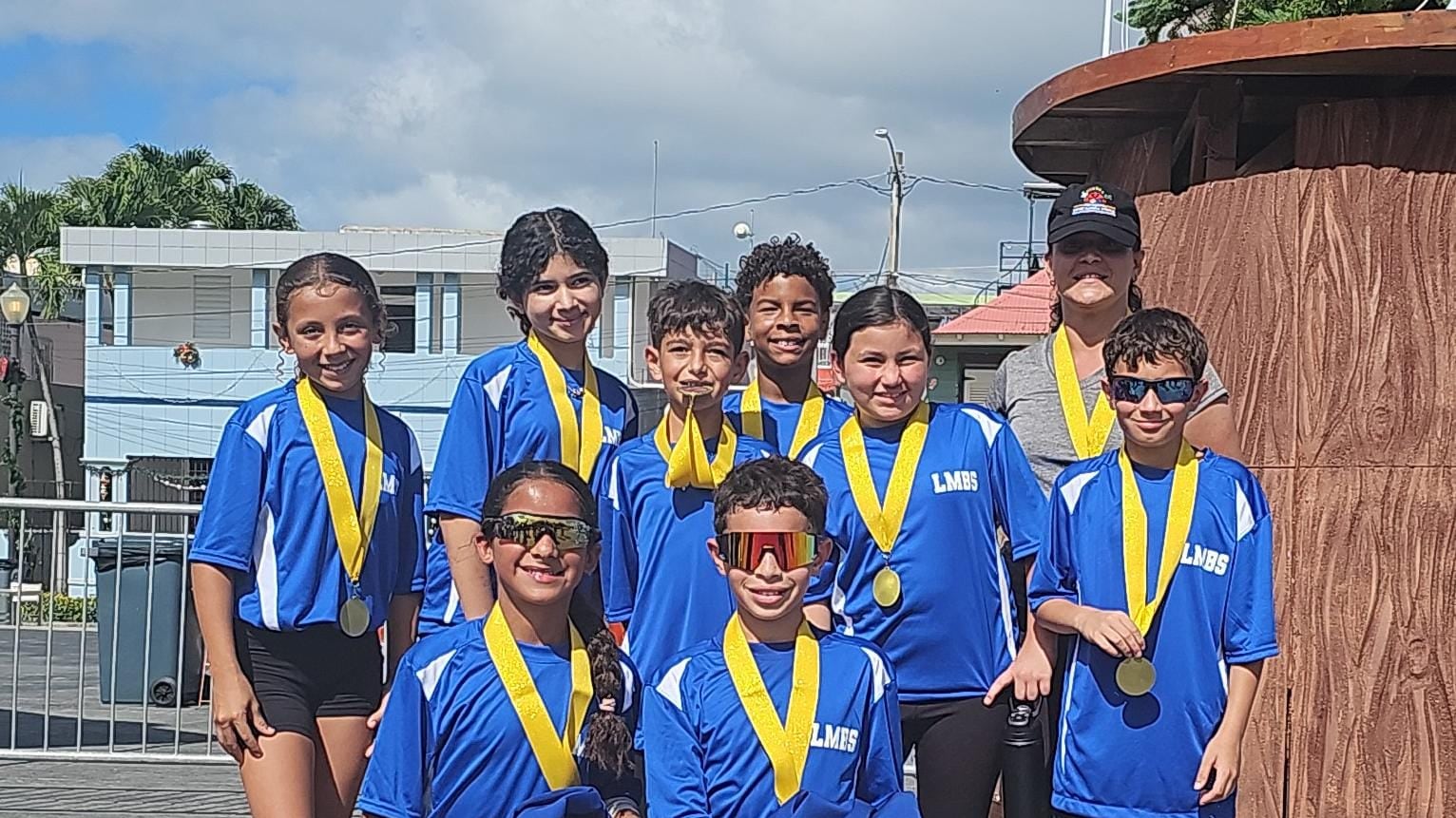 En el nivel elemental, los alumnos de la Escuela Las Mareas de Salinas se alzaron con el campeonato.